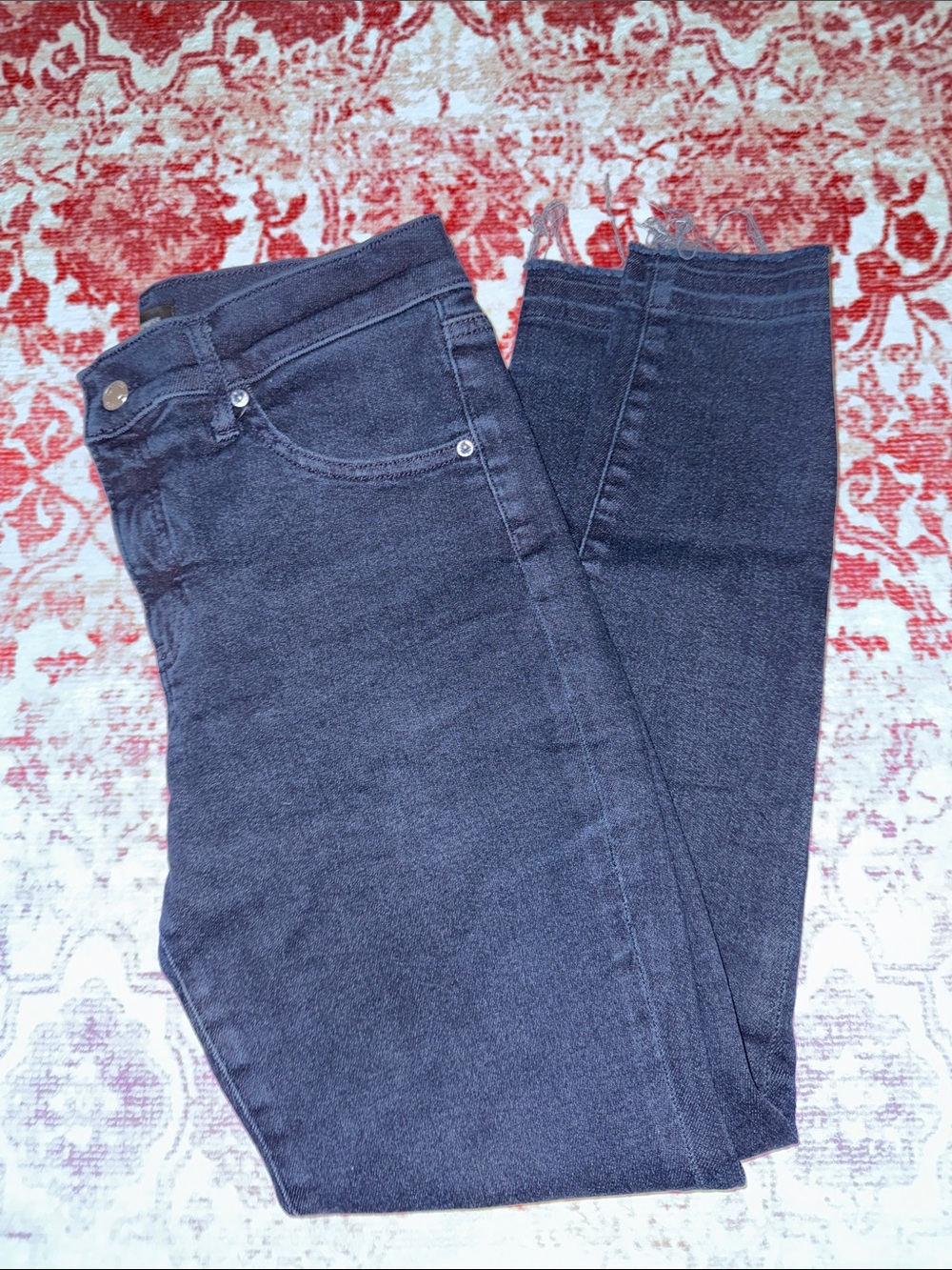 Express Women's Skinny dark blue Jeans